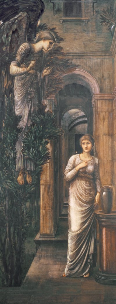 Die Verkündigung, 1887 von Edward Burne Jones